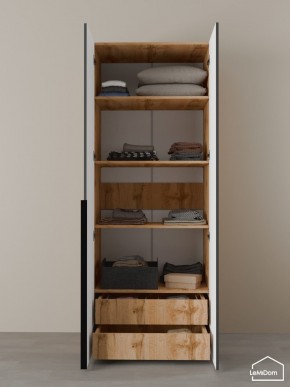 Шкаф Linnea MHR-2-4 2050х800х510 (ДВ-М 11.1.25) в Дегтярске - degtyarsk.ok-mebel.com | фото 6