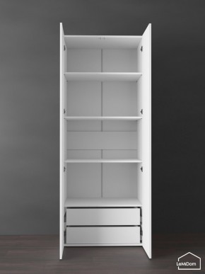 Шкаф Linnea MHR-2PO-4 2050х800х510 (Белый-М 11.1.2) в Дегтярске - degtyarsk.ok-mebel.com | фото 5