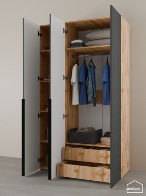 Шкаф Linnea MHR-3-2 2050х1200х510 (ДВ-М 11.1.25) в Дегтярске - degtyarsk.ok-mebel.com | фото 6