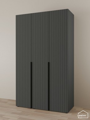 Шкаф Linnea MHR-3-2 2050х1200х510 (Графит-М 11.1.25) в Дегтярске - degtyarsk.ok-mebel.com | фото