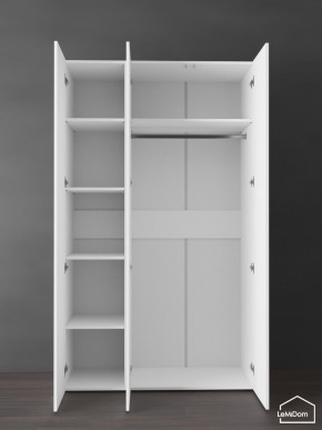 Шкаф Linnea MHR-3PO-1 2050х1200х510 (Белый-М 11.1.2) в Дегтярске - degtyarsk.ok-mebel.com | фото 5