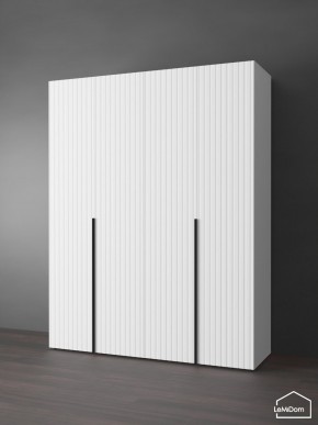 Шкаф Linnea MHR-4-1 2050х1600х510 (Белый-М 11.1.2) в Дегтярске - degtyarsk.ok-mebel.com | фото
