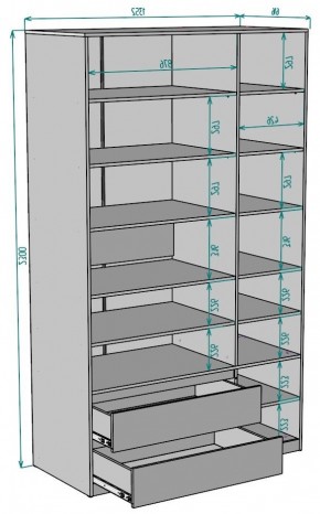 Шкаф Мальта H219 в Дегтярске - degtyarsk.ok-mebel.com | фото 2