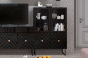 Шкаф низкий (2 стеклодвери) Марсель в Дегтярске - degtyarsk.ok-mebel.com | фото 7