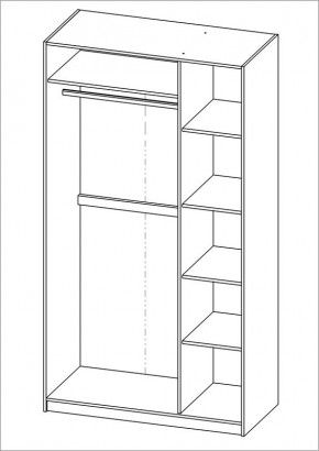 Шкаф ПЕГАС трехдверный, цвет Дуб Сонома в Дегтярске - degtyarsk.ok-mebel.com | фото