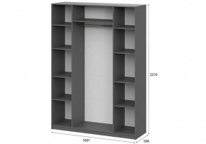 Шкаф платяной Даиго в Дегтярске - degtyarsk.ok-mebel.com | фото 3