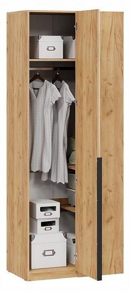 Шкаф платяной Джоли в Дегтярске - degtyarsk.ok-mebel.com | фото 3
