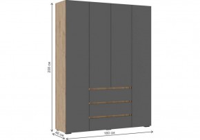 Шкаф платяной Элла в Дегтярске - degtyarsk.ok-mebel.com | фото 3