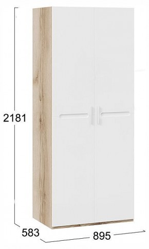 Шкаф платяной Фьюжн ТД-260.07.02 в Дегтярске - degtyarsk.ok-mebel.com | фото 4