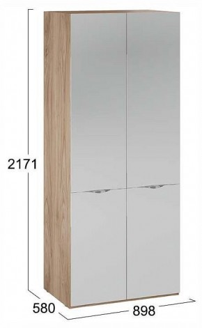 Шкаф платяной Глосс СМ-319.07.004 в Дегтярске - degtyarsk.ok-mebel.com | фото 4