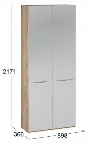 Шкаф платяной Глосс СМ-319.07.014 в Дегтярске - degtyarsk.ok-mebel.com | фото 4