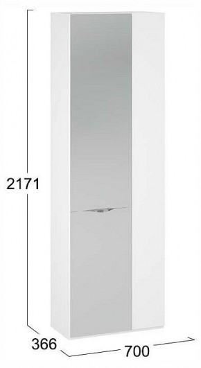 Шкаф платяной Глосс СМ-319.07.017 в Дегтярске - degtyarsk.ok-mebel.com | фото 4