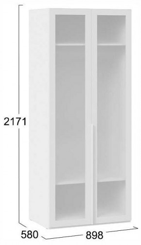 Шкаф платяной Порто СМ-393.07.009 в Дегтярске - degtyarsk.ok-mebel.com | фото 3