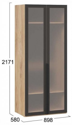 Шкаф платяной Порто СМ-393.07.009 в Дегтярске - degtyarsk.ok-mebel.com | фото 2