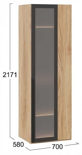 Шкаф платяной Порто СМ-393.07.011 в Дегтярске - degtyarsk.ok-mebel.com | фото 4