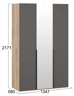 Шкаф платяной Порто СМ-393.07.112 в Дегтярске - degtyarsk.ok-mebel.com | фото 3