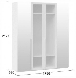 Шкаф платяной Порто СМ-393.07.115 в Дегтярске - degtyarsk.ok-mebel.com | фото 4