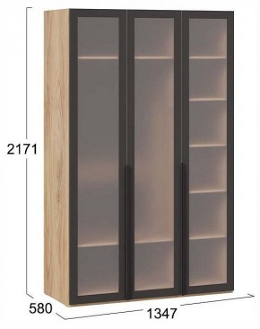 Шкаф платяной Порто СМ-393.07.117 в Дегтярске - degtyarsk.ok-mebel.com | фото 4