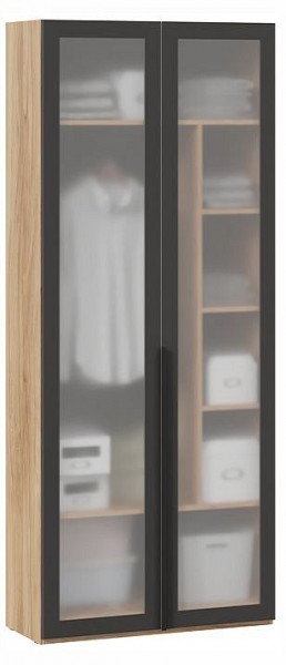 Шкаф платяной Порто СМ-393.07.226 в Дегтярске - degtyarsk.ok-mebel.com | фото