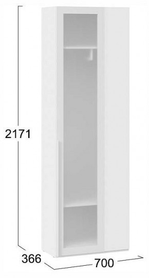 Шкаф платяной Порто СМ-393.07.233 в Дегтярске - degtyarsk.ok-mebel.com | фото 4