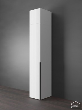 Шкаф с антресолью Linnea MHR-1A-3 2450х400х510 (Белый-М 11.1.1) в Дегтярске - degtyarsk.ok-mebel.com | фото