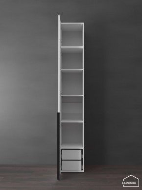 Шкаф с антресолью Linnea MHR-1A-4 2450х400х510 (Белый-М 11.1.2) в Дегтярске - degtyarsk.ok-mebel.com | фото 6