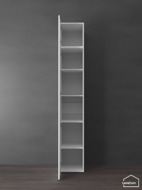 Шкаф с антресолью Linnea MHR-1POA-2 2450х400х510 (Белый-М 11.1.2) в Дегтярске - degtyarsk.ok-mebel.com | фото 4
