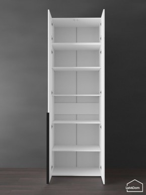 Шкаф с антресолью Linnea MHR-2A-2 2450х800х510 (Белый-М 11.1.2) в Дегтярске - degtyarsk.ok-mebel.com | фото 4