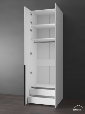 Шкаф с антресолью Linnea MHR-2A-3 2450х800х510 (Белый-М 11.1.1) в Дегтярске - degtyarsk.ok-mebel.com | фото 5