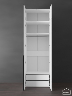 Шкаф с антресолью Linnea MHR-2A-3 2450х800х510 (Белый-М 11.1.2) в Дегтярске - degtyarsk.ok-mebel.com | фото 6