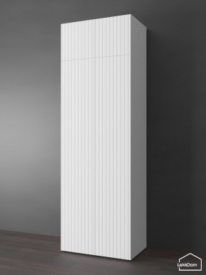 Шкаф с антресолью Linnea MHR-2POA-2 2450х800х510 (Белый-М 11.1.1) в Дегтярске - degtyarsk.ok-mebel.com | фото