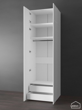 Шкаф с антресолью Linnea MHR-2POA-3 2450х800х510 (Белый-М 11.1.2) в Дегтярске - degtyarsk.ok-mebel.com | фото 6