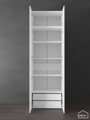 Шкаф с антресолью Linnea MHR-2POA-4 2450х800х510 (Белый-М 11.1.1) в Дегтярске - degtyarsk.ok-mebel.com | фото 6