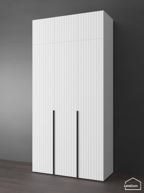 Шкаф с антресолью Linnea MHR-3A-2 2450х1200х510 (Белый-М 11.1.1) в Дегтярске - degtyarsk.ok-mebel.com | фото