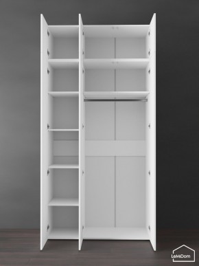 Шкаф с антресолью Linnea MHR-3POA-1 2450х1200х510 (Белый-М 11.1.2) в Дегтярске - degtyarsk.ok-mebel.com | фото 4