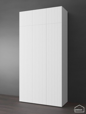 Шкаф с антресолью Linnea MHR-3POA-2 2450х1200х510 (Белый-М 11.1.2) в Дегтярске - degtyarsk.ok-mebel.com | фото