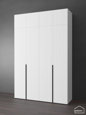Шкаф с антресолью Linnea MHR-4A-2 2450х1600х510 (Белый-М 11.1.1) в Дегтярске - degtyarsk.ok-mebel.com | фото