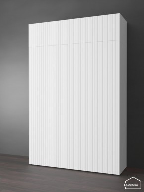 Шкаф с антресолью Linnea MHR-4POA-2 2450х1600х510 (Белый-М 11.1.2) в Дегтярске - degtyarsk.ok-mebel.com | фото