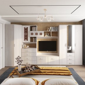 Шкаф угловой Белла (Ясень белый) в Дегтярске - degtyarsk.ok-mebel.com | фото 3