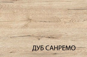 Шкаф угловой с полками  L-P, OSKAR , цвет дуб Санремо в Дегтярске - degtyarsk.ok-mebel.com | фото 4