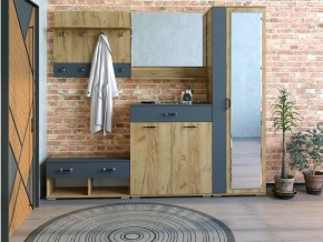 Шкаф ун-й с зеркалом НКМ Бостон Секция 5 в Дегтярске - degtyarsk.ok-mebel.com | фото 2
