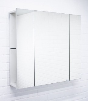 Шкаф-зеркало Мега 85 АЙСБЕРГ (DM4605HZ) в Дегтярске - degtyarsk.ok-mebel.com | фото 6