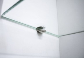 Шкаф-зеркало Мега 85 АЙСБЕРГ (DM4605HZ) в Дегтярске - degtyarsk.ok-mebel.com | фото 9
