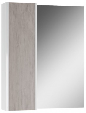 Шкаф-зеркало Uno 60 Дуб серый левый/правый Домино (DU1503HZ) в Дегтярске - degtyarsk.ok-mebel.com | фото 2