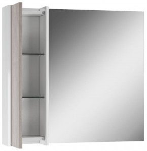 Шкаф-зеркало Uno 80 Дуб серый левый/правый Домино (DU1504HZ) в Дегтярске - degtyarsk.ok-mebel.com | фото 4