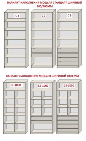 Спальня Серый камень 6 (серии «ГЕСТИЯ») Серый камень/Дуб Небраска натуральный в Дегтярске - degtyarsk.ok-mebel.com | фото 8
