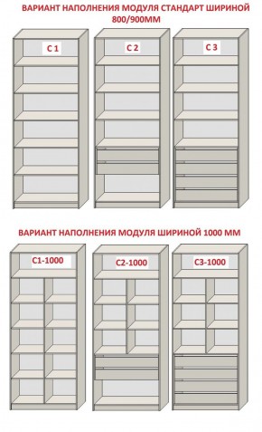 Спальня Серый камень 6 (серии «ГЕСТИЯ») в Дегтярске - degtyarsk.ok-mebel.com | фото 8