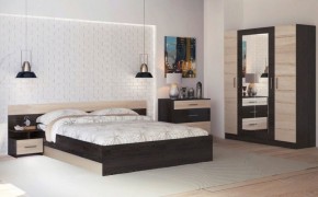 Спальный гарнитур Леси + 4-х створчатый шкаф в Дегтярске - degtyarsk.ok-mebel.com | фото 2