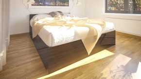 Стандарт Кровать 1600, цвет венге, ШхГхВ 163,5х203,5х70 см., сп.м. 1600х2000 мм., без матраса, основание есть в Дегтярске - degtyarsk.ok-mebel.com | фото 6