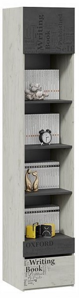 Стеллаж комбинированный Оксфорд-2 ТД-399.07.20 в Дегтярске - degtyarsk.ok-mebel.com | фото